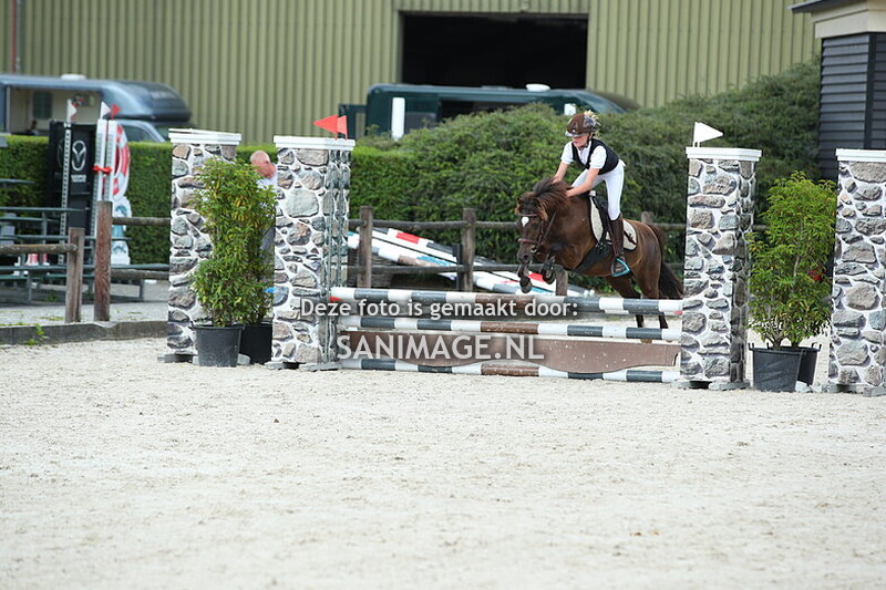 Stal Groenendaal Springen Pony's 03-08-2025 AB 70 cm 