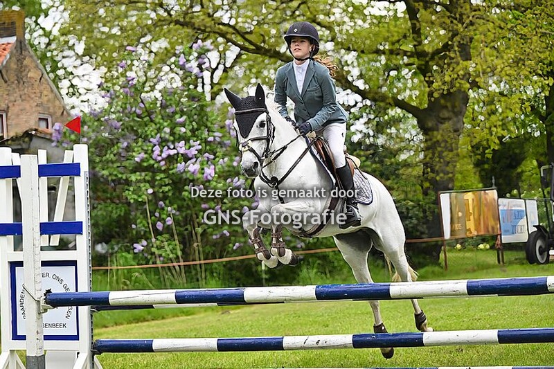 Springen PSV Ons Genoegen Prinsenbeek Pony's  C-DE-AB 70 cm  zondag 7 mei 2023