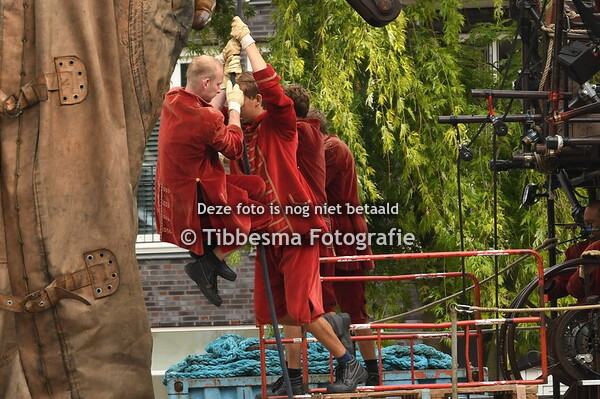 Leeuwarden-Fryslan Culturele Hoofdstad van Europa 2018: De Reuzen van Royal de Luxe.