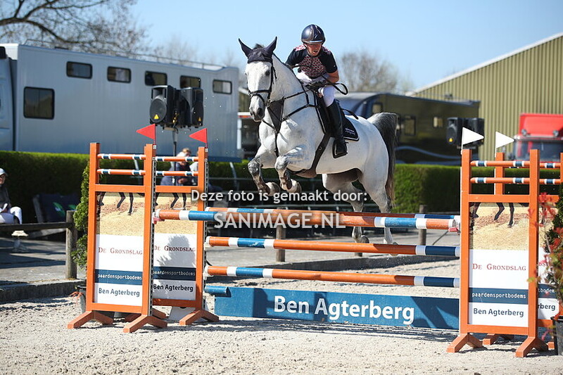 Stal Groenendaal Springen Paarden 04-04-2025 120 cm