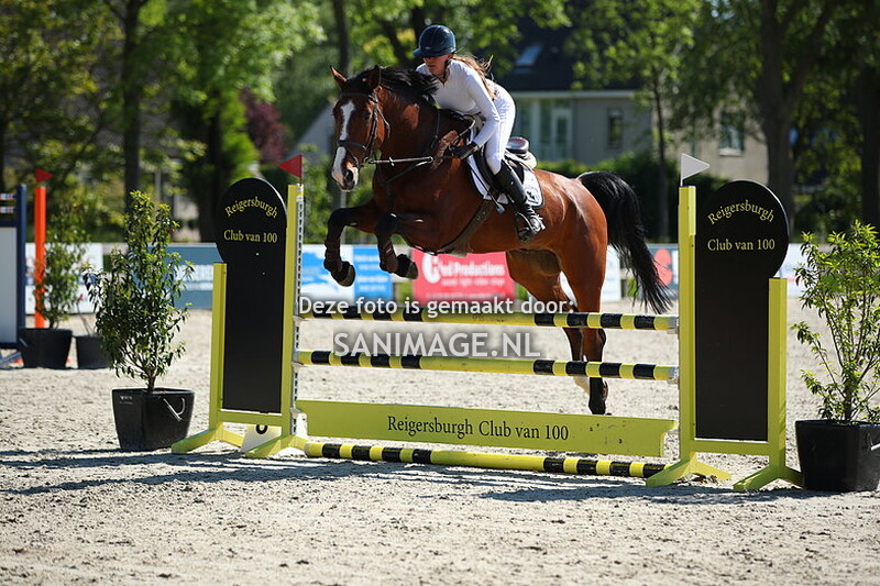 Reigersburgh Lentespringen 10-05-2025 Paarden 100 cm