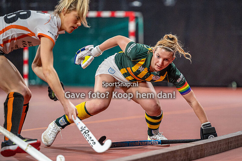 2022-01-09 Zaalhockey Oranje Rood D1 - HDM D1