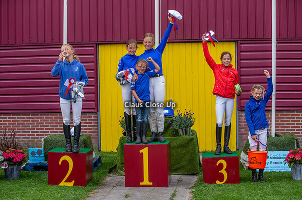 Prijsuitreiking ponies klasse B