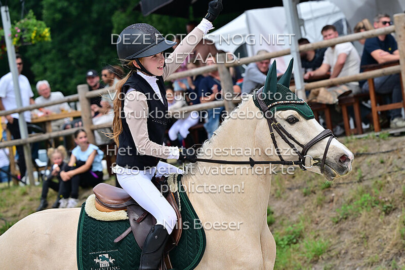 6 DE (70 cm.) rijstijl