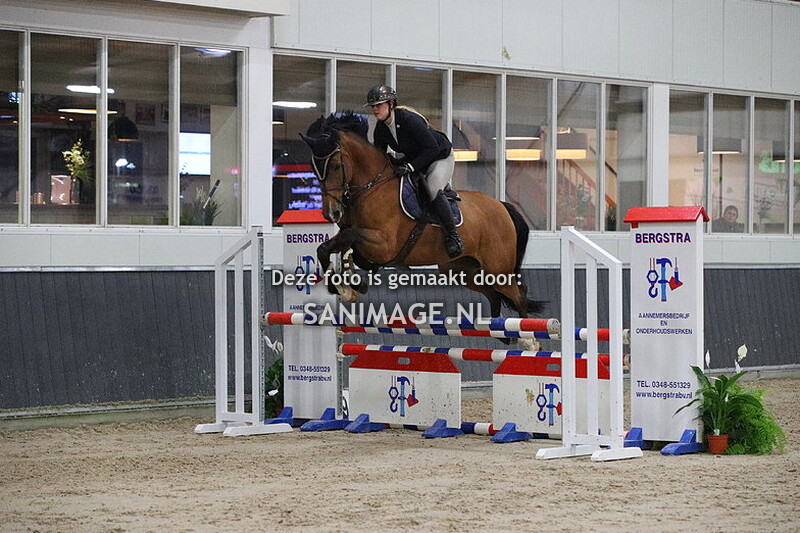 De Voornruiters De Meern Springen Paarden 03-11-2023 100 cm