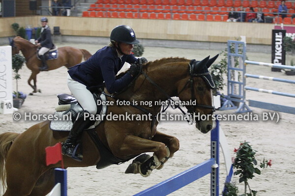 Hester Klompmaker met Guesssina (v. Zirocco Blue)