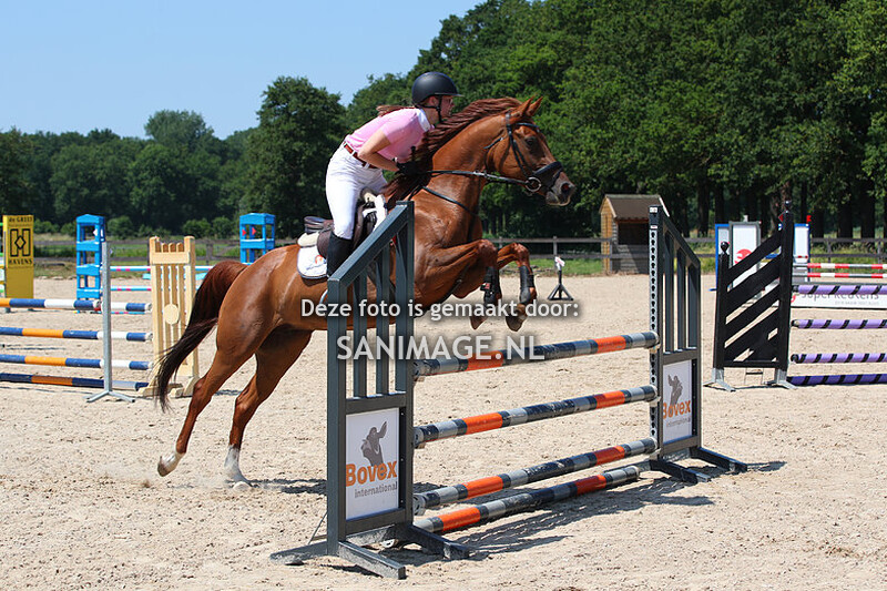 Manege Groenewoude Springen 25-06-2023 Paarden 100 cm