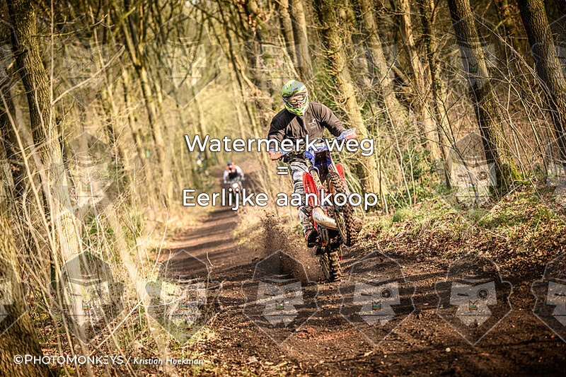 -- ONLINE -- OTR/ Offroad Rit Eext - spatborden blauw en wit