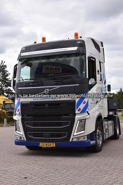22-8-2025 Truckspotting A7 Drachten Fietsbrug