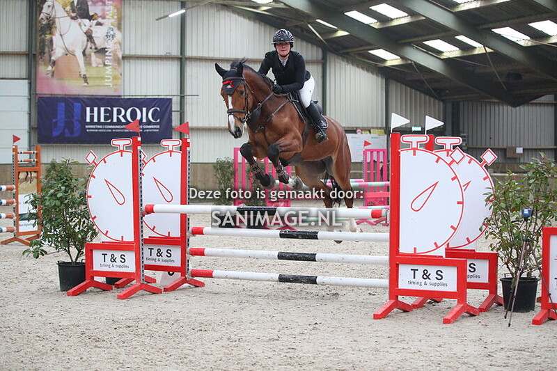 Stal Groenendaal springen paarden 04-02-2025 110 cm