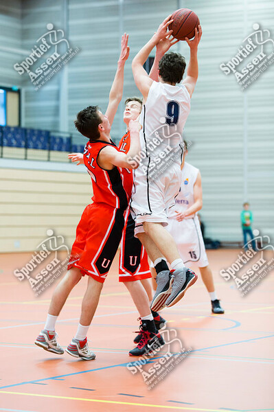U20 GasTerra Flames vs UBall 24 maart 2013