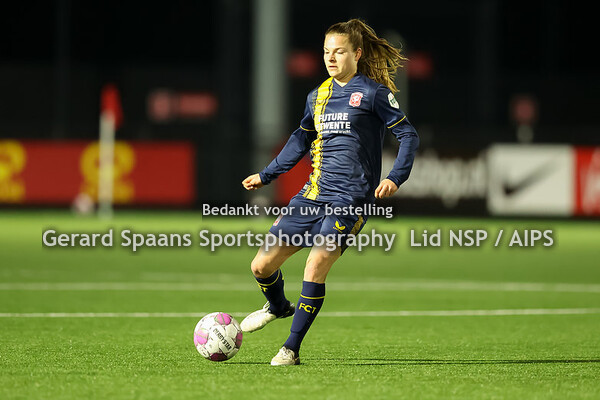Voetbal AZ v FC Twente vrouwen 16 feb 2024