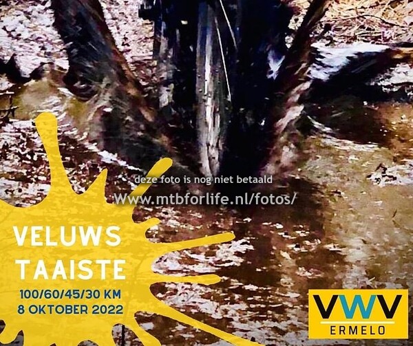 Toertocht Ermelo VWV 8 Oktober 60 KM