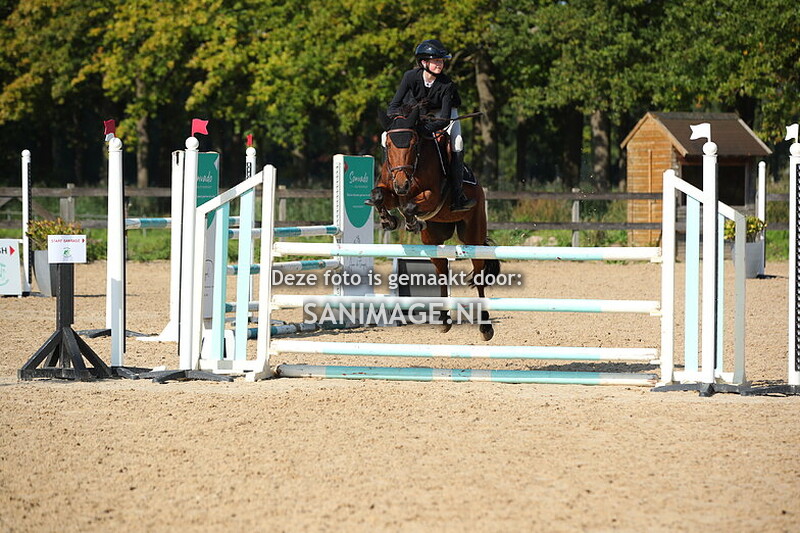 Manege Groenewoude 28-09-2025 Springen Pony's 90-100-110 cm