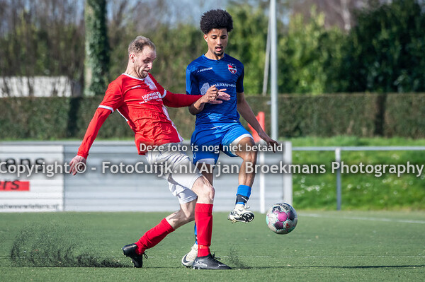 JVC Cuijk 1 - De Treffers 1 (Voetbal)