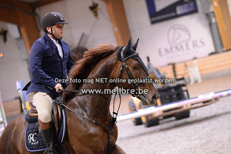 Nieuwjaarsjumping De Warre -VRIJ- Finale 5 jarige ¨paarden