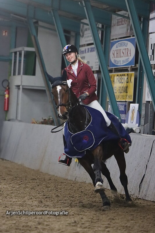 Friese Indoor Kampioenschappen 18-02-2023 Prijsuitreiking 110cm