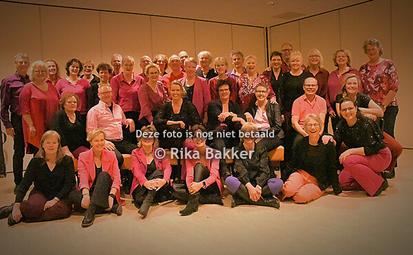 groepsfoto's Berkoper Popkoor 2024