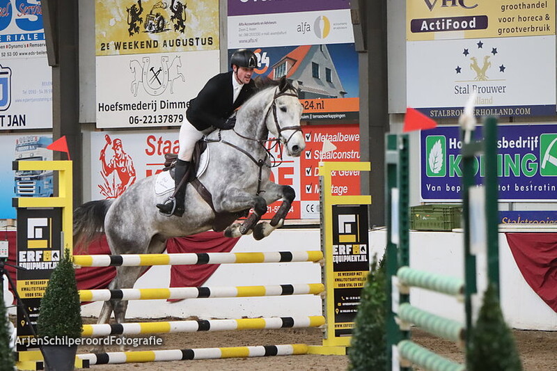Indoor Hartje Drenthe 15-01-2023 100CM 2e Parcours