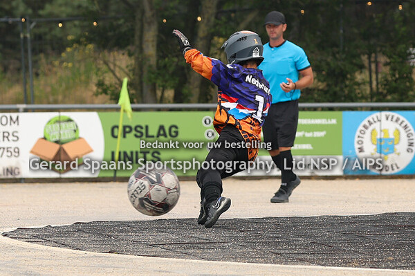 Motoball EK 2025 Budel Nederland v Frankrijk Junioren