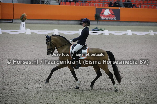 Lilli van den Hoogen met Martinez Candyman