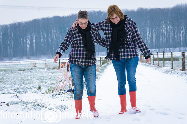Fotoshoot tussen de koeien - Dekker