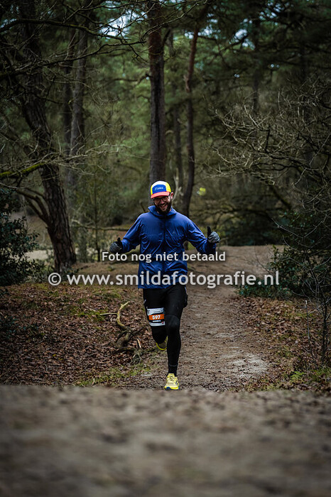 12.45 - 13.00 1km voor finish Drenthe Trailrun 2025