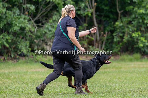 Judith Kribbe met haar Ankafaxxes Umbro