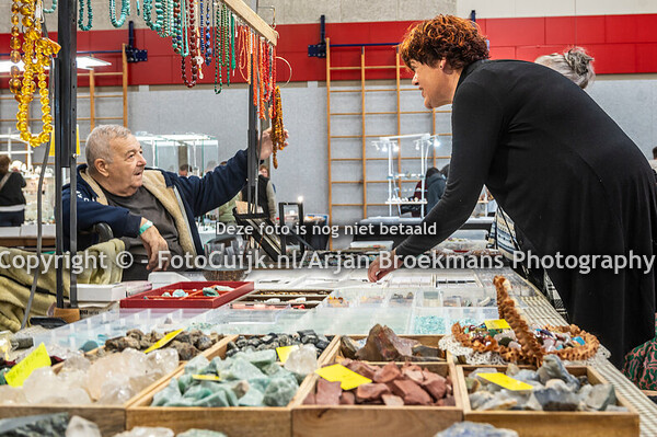 Mineralenbeurs in Sporthal Hoogkoor - Boxmeer