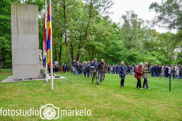 Herdenking 4 mei 2024 in Markelo