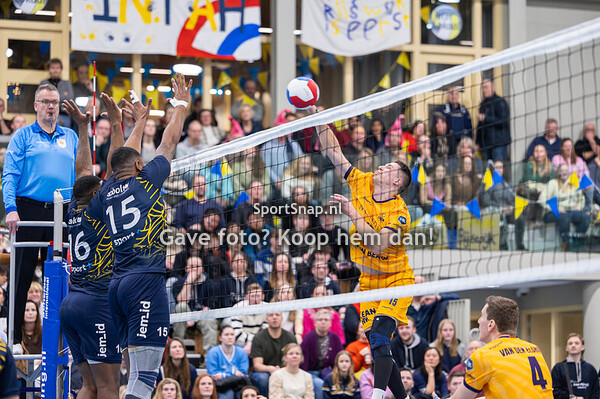 20250208 Volleybal; Inter Rijswijk HS1 vs Numidia/Limax HS1
