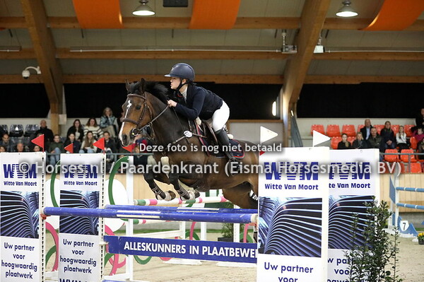 23-03-2024 KNHS Indoorkampioenschappen pony's springen overgezet