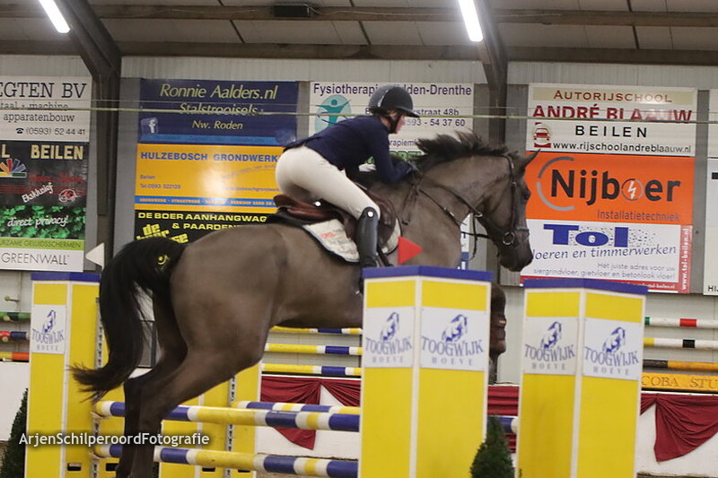 Indoor Hartje Drenthe 14-01-2023 110cm 2e Parcours