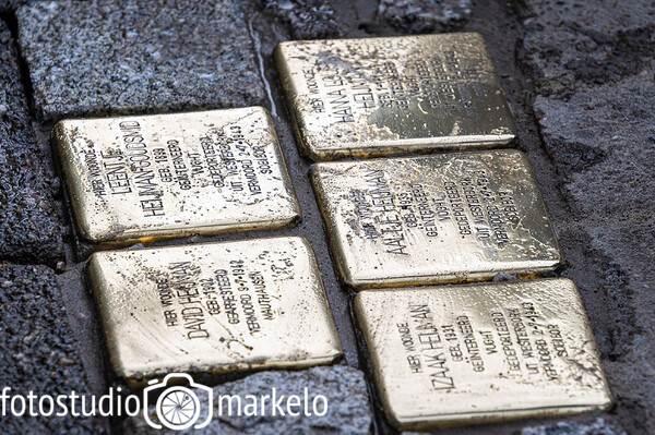 Stolpersteine in Markelo gelegd - Heemkunde Markelo