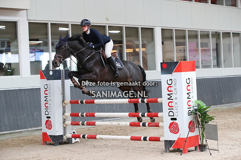 De Voornruiters De Meern Springen paarden 15-03-2024 110 cm