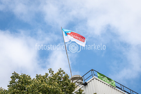 Hijsen vlag ABZ Diervoeding