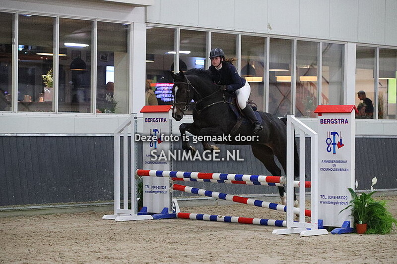 De Voornruiters De Meern Springen Paarden 03-11-2023 80 cm