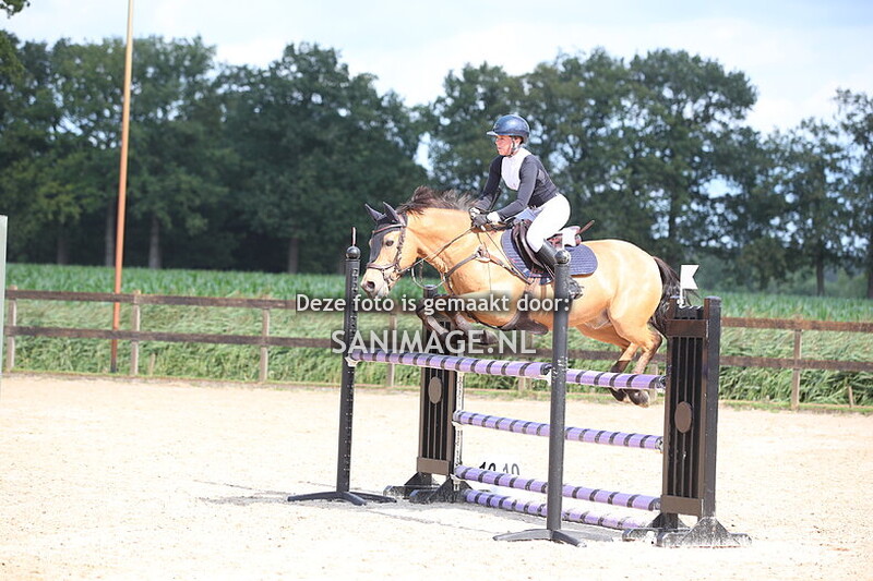 Manege Groenewoude 25-08-2024 Springen Pony's 90 t/m 110  cm