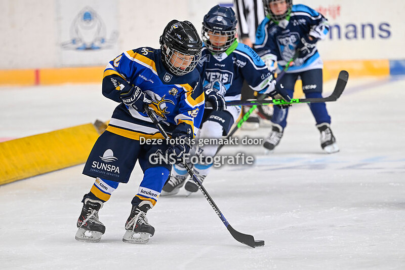 Yeti's U9 - Tilburg Trappers U9  zaterdag 30 september 2023