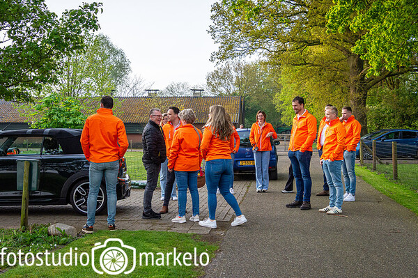 Gast vd Dag ophalen en vlag hijssen Beaufortplein