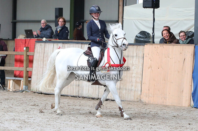 Indoorkampioenschappen KNHS Regio Utrecht Springen 13-02-2022 Pony M