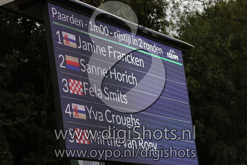 Paarden 1.00 m 2e ronde