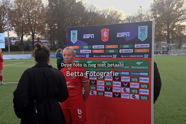 FC Twente vrouwen - Feyenoord vrouwen. 24 november 2024