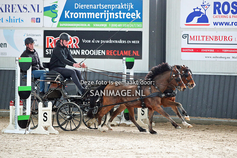 De Voornruiters De Meern Mennen Vaardigheid 11-03-2023 Pony (12.00-13.00 uur)