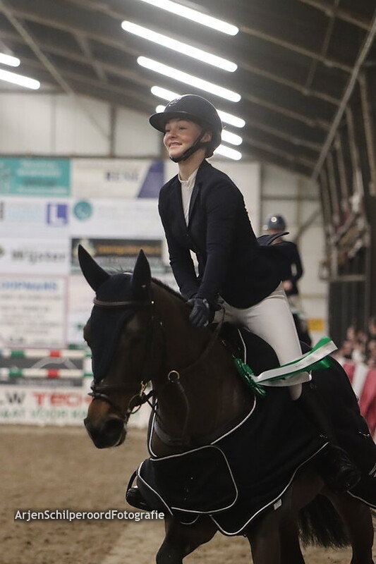 Indoor Hartje Drenthe 20-01-2023 Prijsuitreiking 100cm Finale
