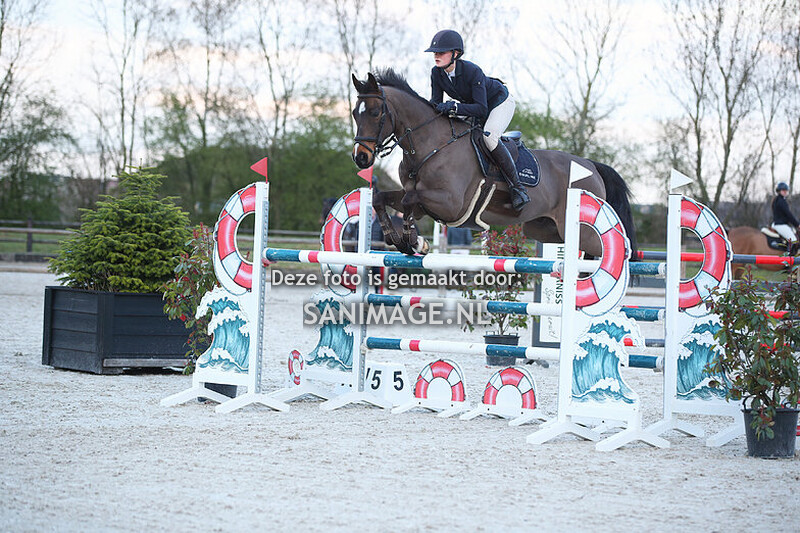 Stal Groenendaal springen paarden 23-03-2025 130/135 cm