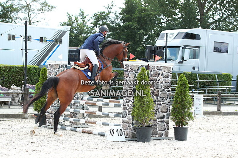 Stal Groenendaal Springen Paarden 01-08-2025 80/90 cm 