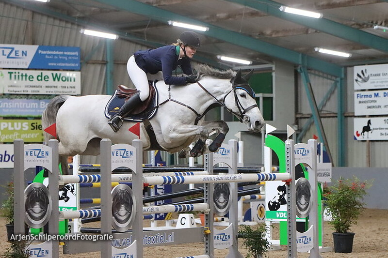 Friese Indoor Kampioenschappen 18-02-2023 130cm 1e Manche