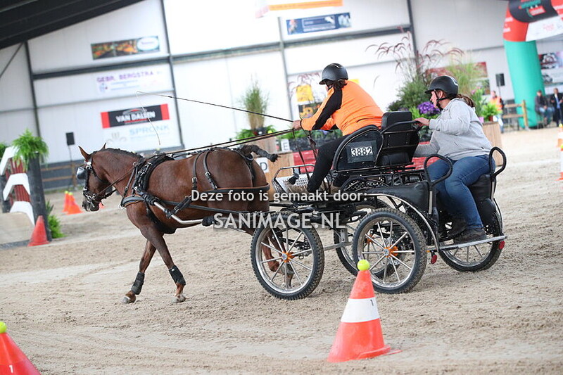 De Voornruiters De Meern Menmarathon 05-10-2024 Pony 1-span 11.15 uur