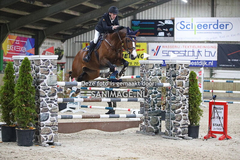 Stal Groenendaal springen Paarden 09-11-2025 120-130-135 cm